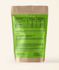 Protein-graška i pirinča čokolada zadnja