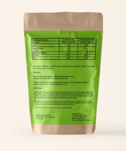 Protein-graška i pirinča kokos zadnja