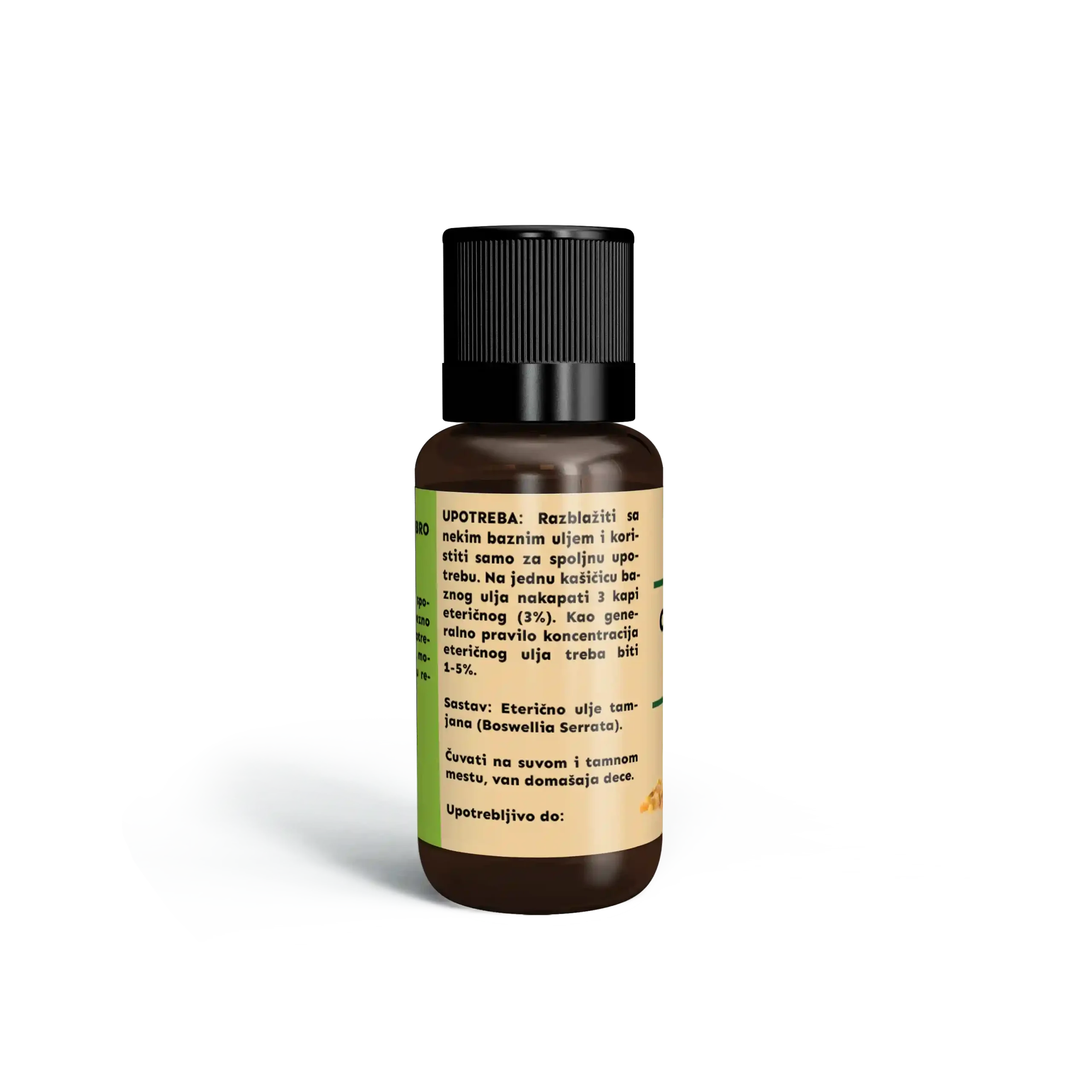 Upotreba ulje tamjana eterično organsko 10ml Zdrava Priča – sastav, pravilna spoljašnja primena i podrška imunitetu, varenju i respiratornom zdravlju