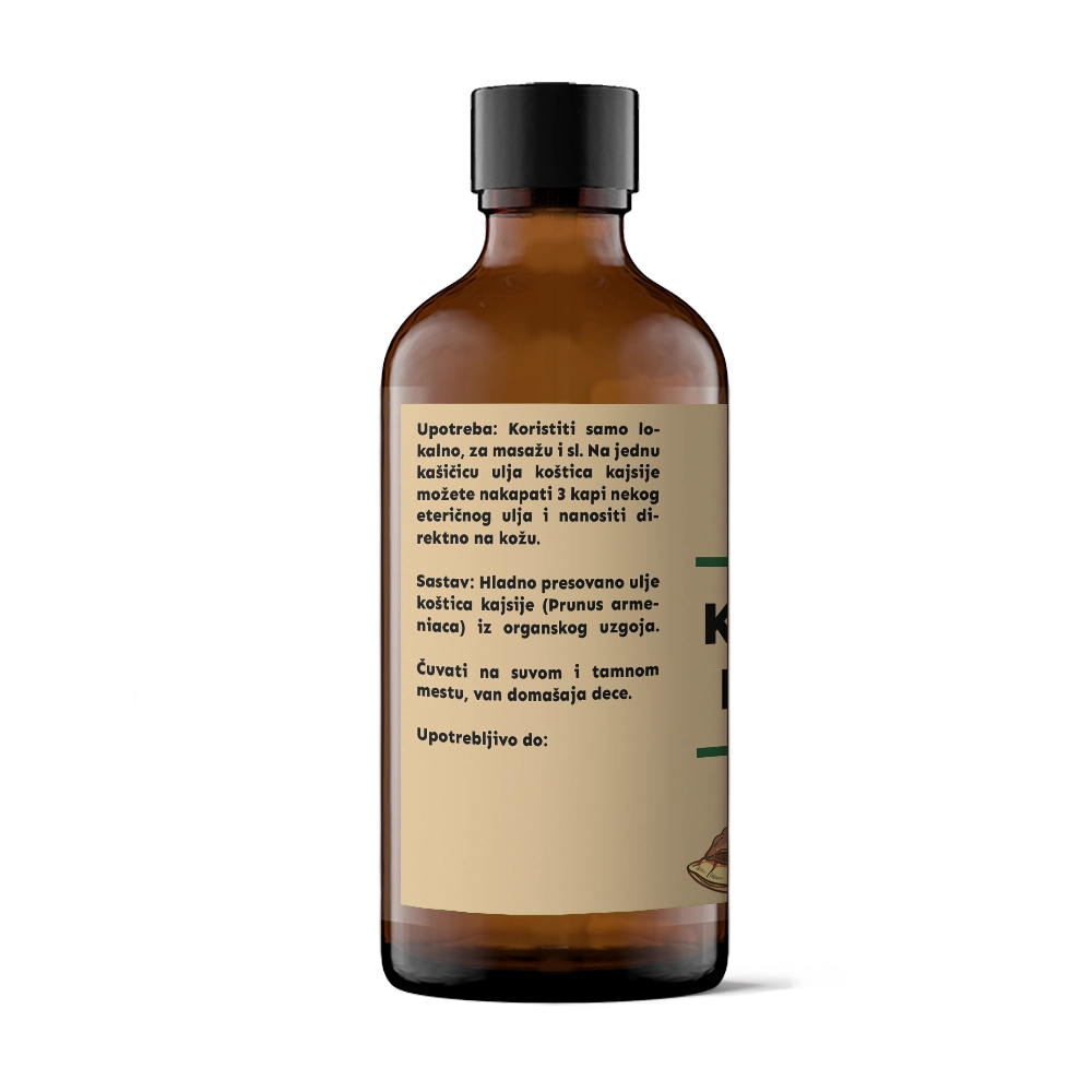 Upotreba ulje semena kajsije organsko hladno ceđeno 100ml Zdrava Priča – sastav, pravilna spoljašnja primena i podrška regeneraciji kože, masaži i nezi kose