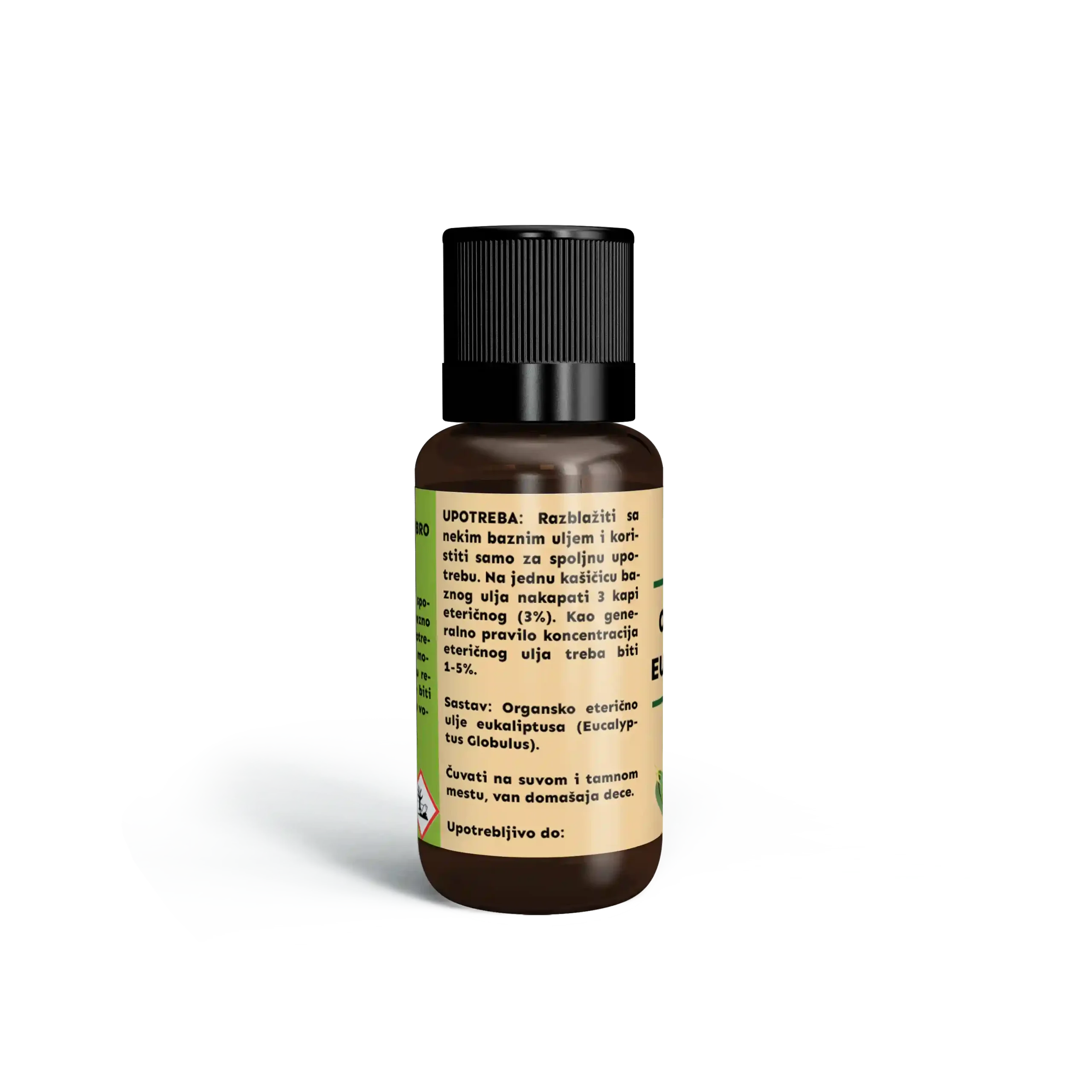 Upotreba ulje eukaliptusa eterično organsko 10ml Zdrava Priča – sastav, pravilna primena i podrška disajnim putevima